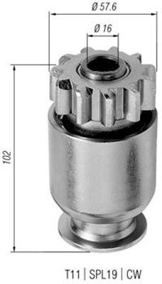 Zobrats, Starteris MAGNETI MARELLI 940113020425