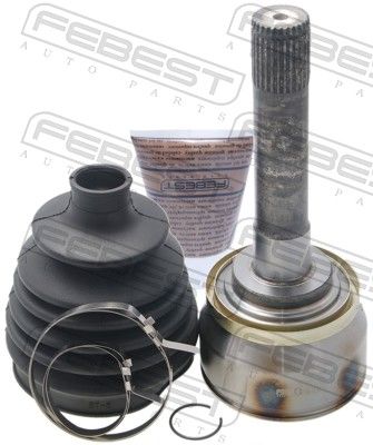 Шарнирный комплект, приводной вал FEBEST 1210-TER