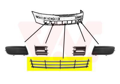 Ventilatora reste, Bampers VAN WEZEL 7622590