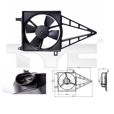 Ventilators, Motora dzesēšanas sistēma TYC 825-0012