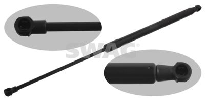 Gāzes atspere, Aizmugurējais stikls SWAG 64 93 4444