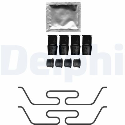 Piederumu komplekts, Disku bremžu uzlikas DELPHI LX0750