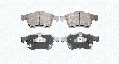 Bremžu uzliku kompl., Disku bremzes MAGNETI MARELLI 363916060869