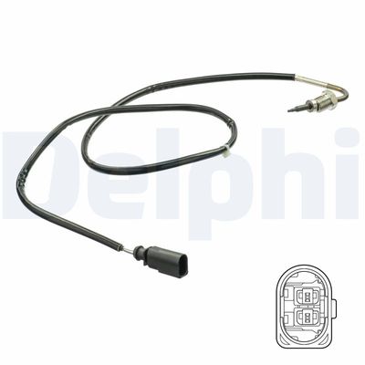 Датчик, температура выхлопных газов DELPHI TS30143