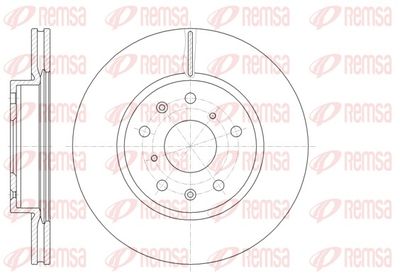 Тормозной диск REMSA 61018.10
