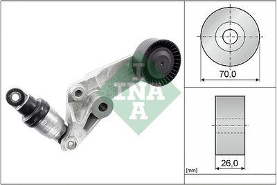 Siksnas spriegotājs, Ķīļsiksna Schaeffler INA 534 0016 10