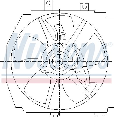 Ventilators, Motora dzesēšanas sistēma NISSENS 85381