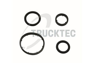 Blīvju komplekts, Eļļas radiators TRUCKTEC AUTOMOTIVE 02.18.139