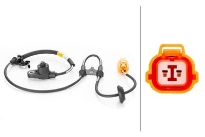 Датчик, частота вращения колеса HELLA 6PU 230 040-821