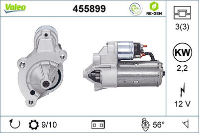 Starteris VALEO 455899