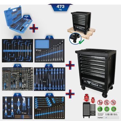 KS TOOLS BT153473 Instrumentu ratiņi