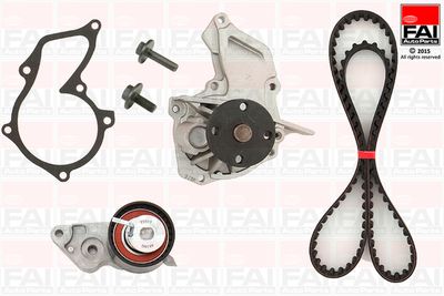 Ūdenssūknis + Zobsiksnas komplekts FAI AutoParts TBK104-6112
