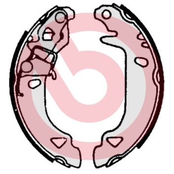 Bremžu loku komplekts BREMBO S 23 547