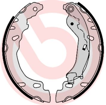 Комплект тормозных колодок BREMBO S 23 529