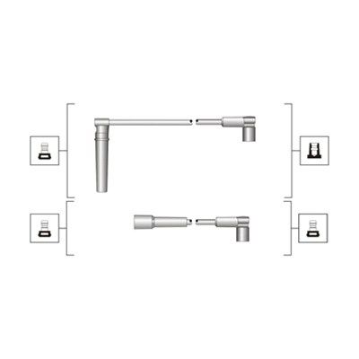 Augstsprieguma vadu komplekts MAGNETI MARELLI 941319170044