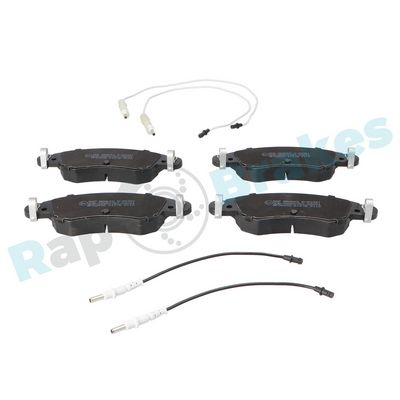 Bremžu uzliku kompl., Disku bremzes RAP BRAKES R-P0351
