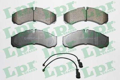 Bremžu uzliku kompl., Disku bremzes LPR 05P684E