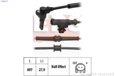 Devējs, Riteņu griešanās ātrums EPS 1.960.131