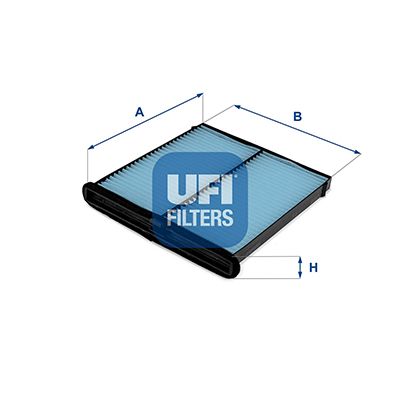Фильтр, воздух во внутренном пространстве UFI 34.409.00
