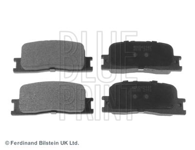 Bremžu uzliku kompl., Disku bremzes BLUE PRINT ADG042147