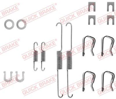 Piederumu komplekts, Bremžu loki QUICK BRAKE 105-0549
