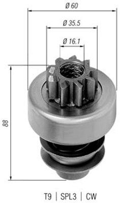 Zobrats, Starteris MAGNETI MARELLI 940113020317