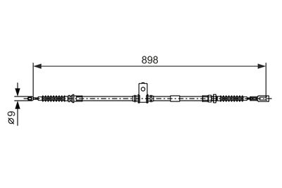 Trose, Stāvbremžu sistēma BOSCH 1 987 482 397
