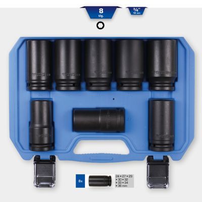 Muciņu komplekts KS TOOLS BT025600