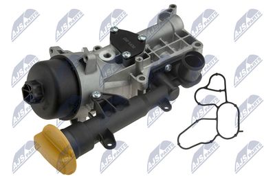 масляный радиатор, двигательное масло NTY CCL-PL-012