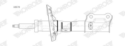Amortizators MONROE G8678