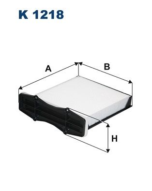 Фильтр, воздух во внутренном пространстве FILTRON K 1218