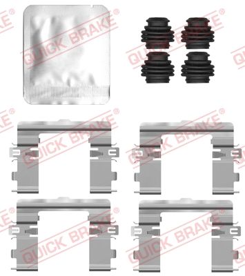 Piederumu komplekts, Disku bremžu uzlikas QUICK BRAKE 109-0177
