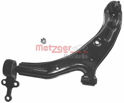 Рычаг независимой подвески колеса, подвеска колеса METZGER 58029101