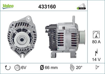 Ģenerators VALEO 433160