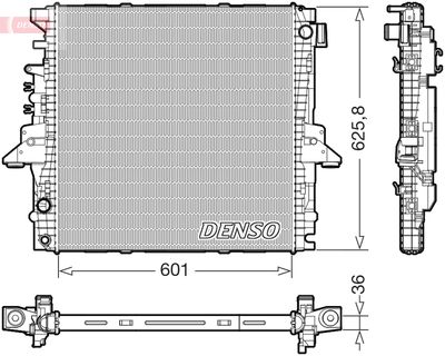 DENSO DRM14004 Radiators, Motora dzesēšanas sistēma