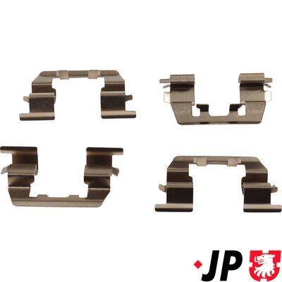 Комплектующие, колодки дискового тормоза JP GROUP 3564003410