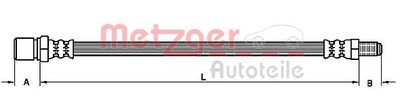 Тормозной шланг METZGER 4110315