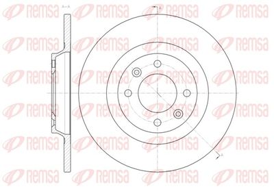 Тормозной диск REMSA 61457.00