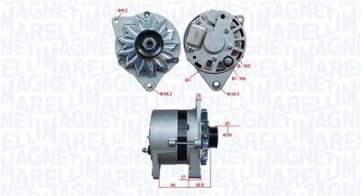 Ģenerators MAGNETI MARELLI 063731455010