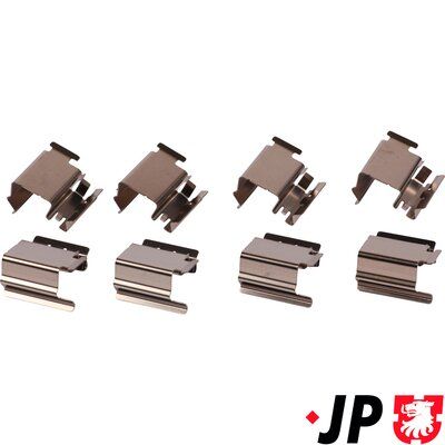 Комплектующие, колодки дискового тормоза JP GROUP 1163651610