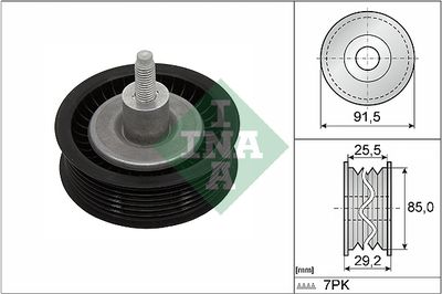 Parazīt-/Vadrullītis, Ķīļrievu siksna Schaeffler INA 532 0909 10