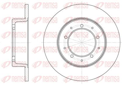 Тормозной диск REMSA 6333.00
