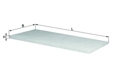 Фильтр, воздух во внутренном пространстве KNECHT LAP 6