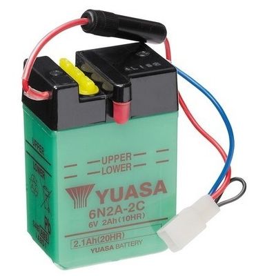 Startera akumulatoru baterija YUASA 6N2A-2C