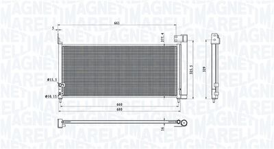 Kondensators, Gaisa kond. sistēma MAGNETI MARELLI 350203107200