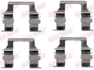 Piederumu komplekts, Disku bremžu uzlikas QUICK BRAKE 109-1164