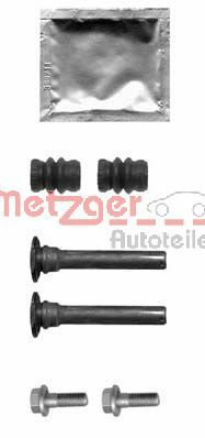 Virzītājčaulu komplekts, Bremžu suports METZGER 113-1375X