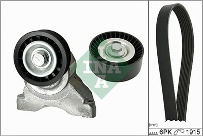 Ķīļrievu siksnu komplekts Schaeffler INA 529 0007 10
