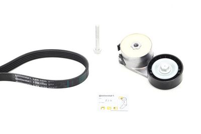 Ķīļrievu siksnu komplekts CONTINENTAL CTAM 5PK1155K1