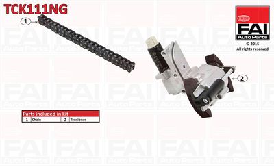 Комплект цели привода распредвала FAI AutoParts TCK111NG